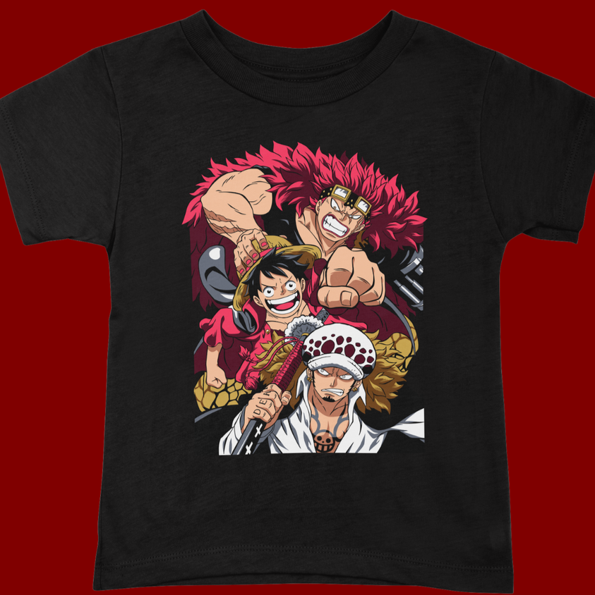 One Piece Trio: Luffy, Law & Kid T-Shirt