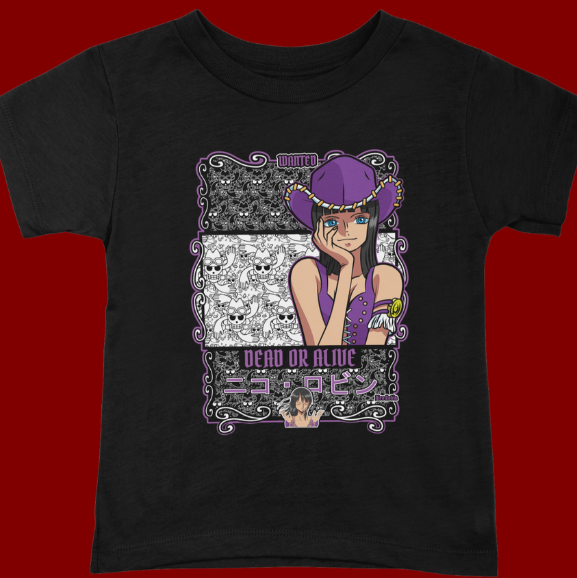 Nico Robin "Wanted" Poster T-Shirt