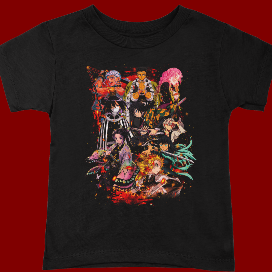 Demon Slayer Hashira Collage T-Shirt