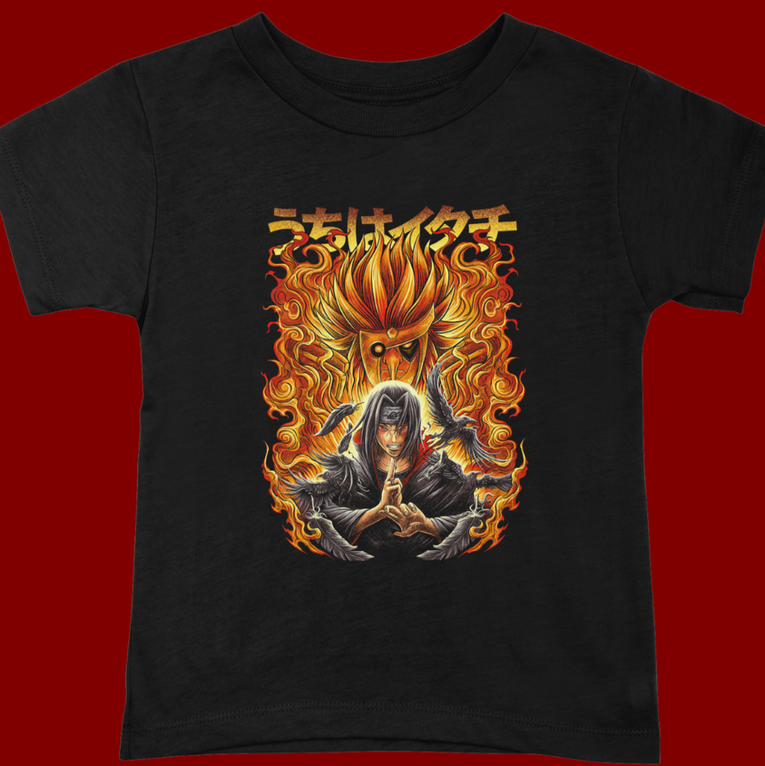 Itachi Uchiha Flame Susanoo T-Shirt