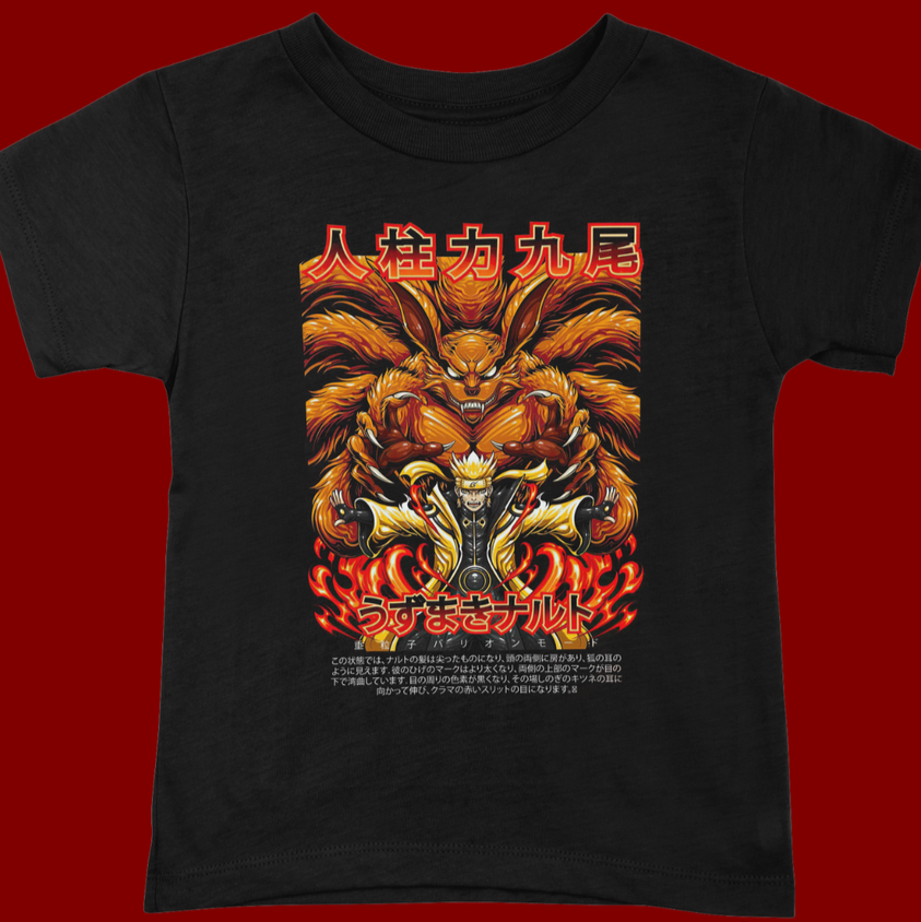 Naruto & Kurama “Nine Tails Jinchuriki” T-Shirt